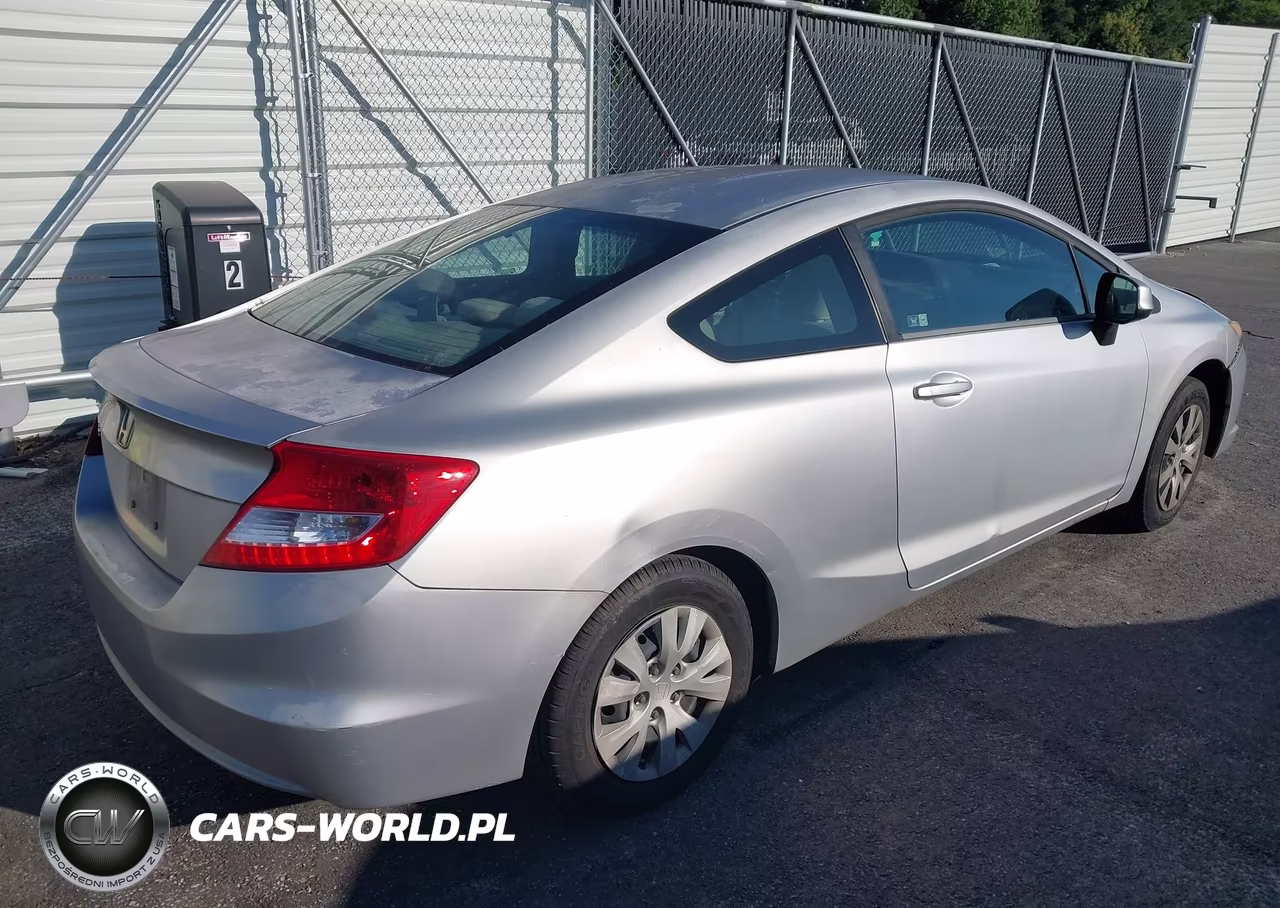 2012 Honda Civic Lx VIN:2HGFG3B53CH523143 - 4