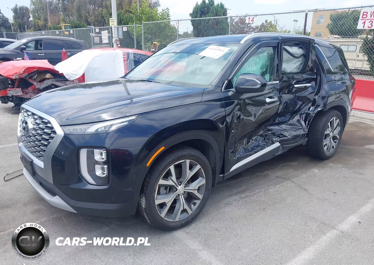 2020 Hyundai Palisade Sel VIN:KM8R34HE3LU088881 - 2