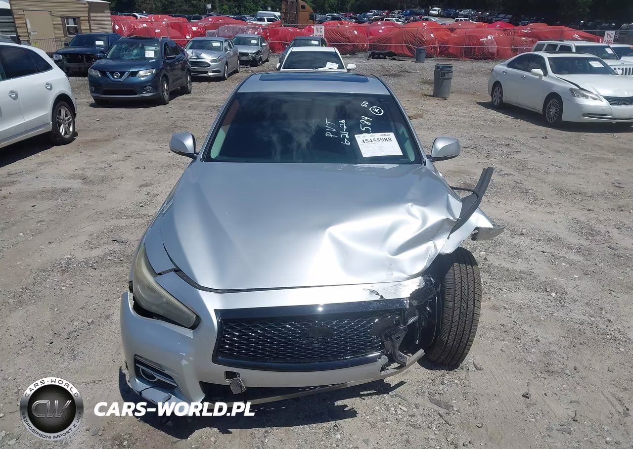 2014 Infiniti Q50 Premium VIN:JN1BV7AP5EM682584 - 12