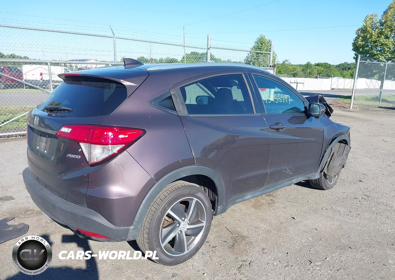 2022 Honda Hr-V Awd Ex VIN:3CZRU6H52NM723362 - 4