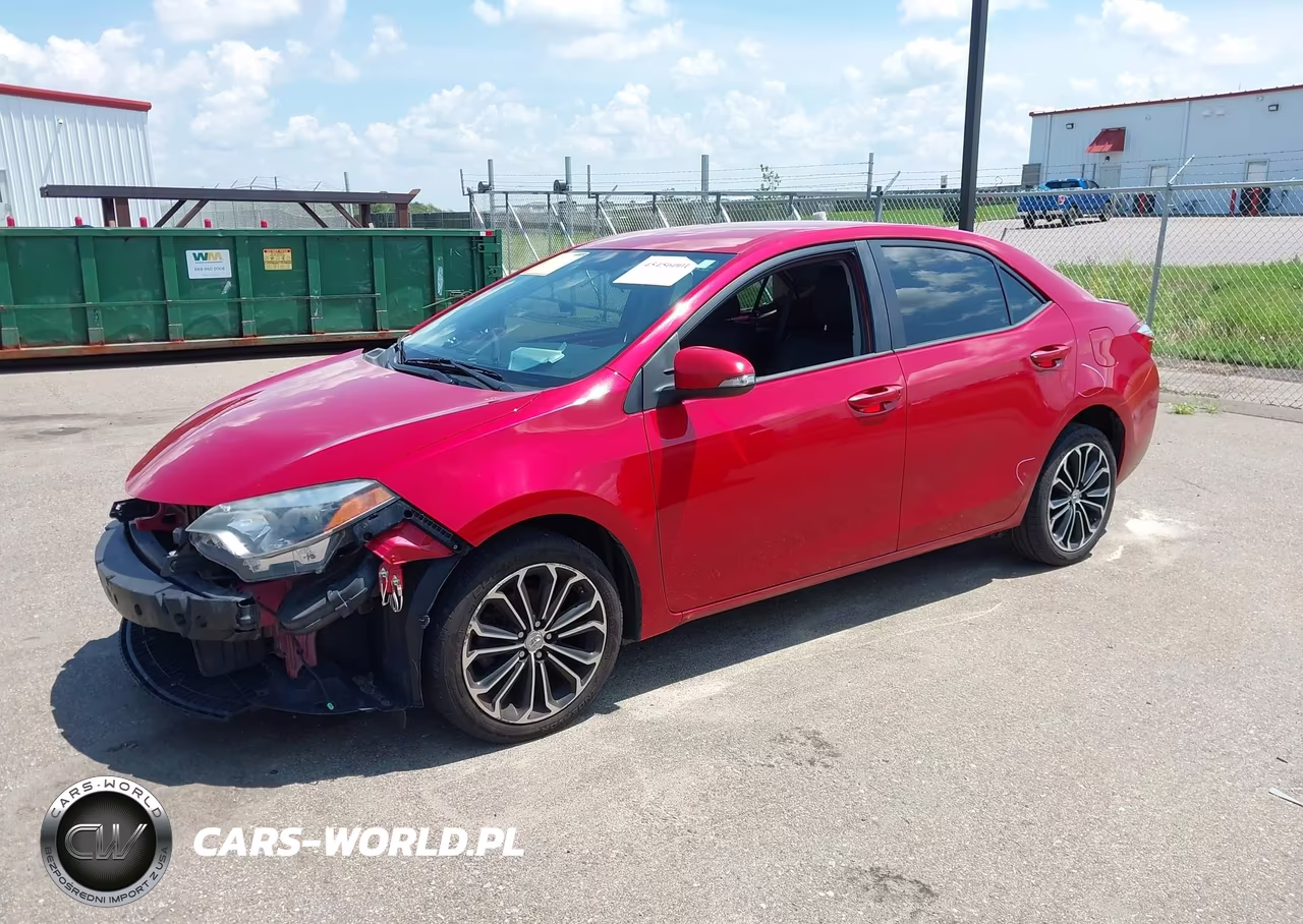 2015 Toyota Corolla S Plus VIN:2T1BURHE2FC451446 - 2