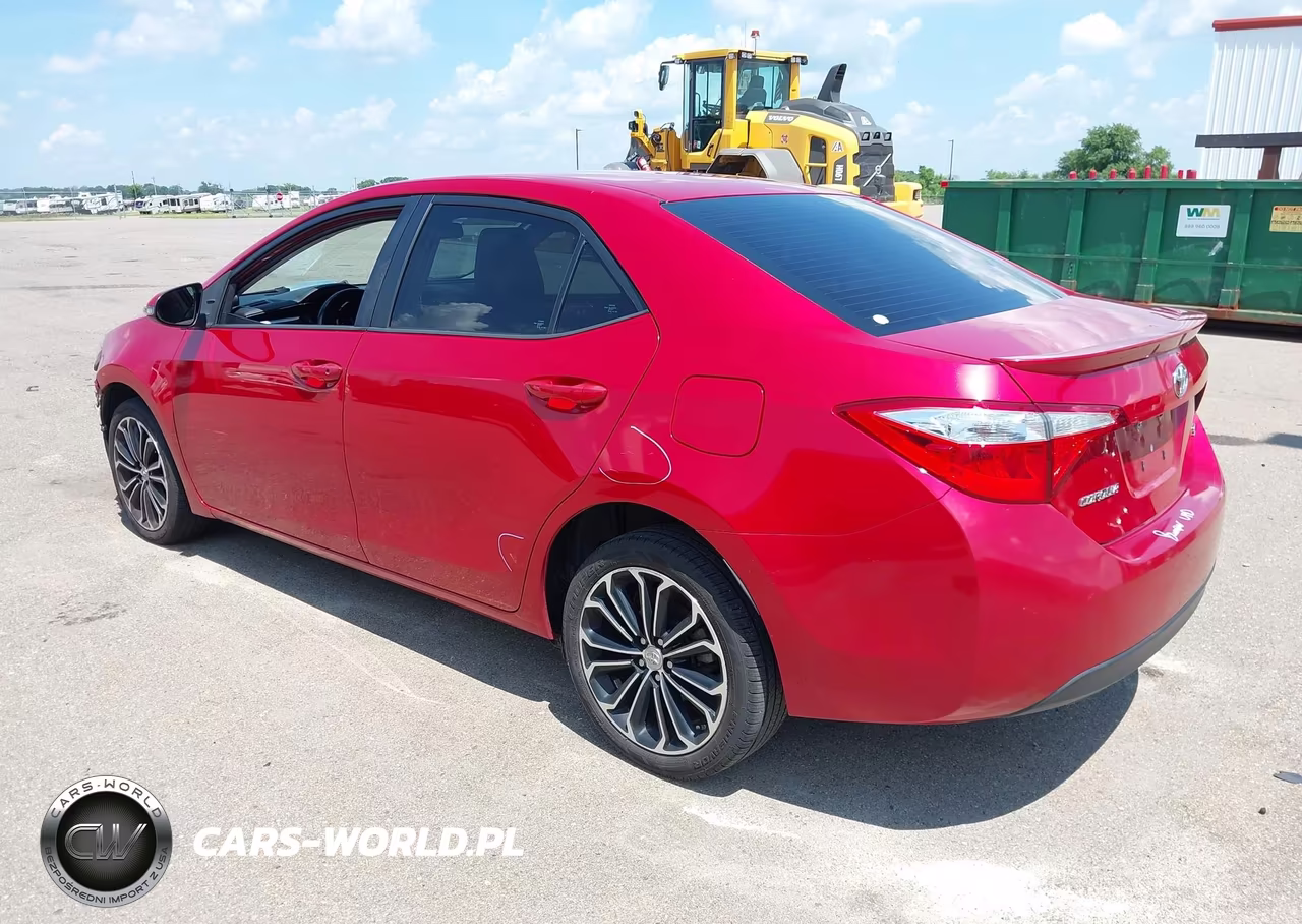 2015 Toyota Corolla S Plus VIN:2T1BURHE2FC451446 - 3