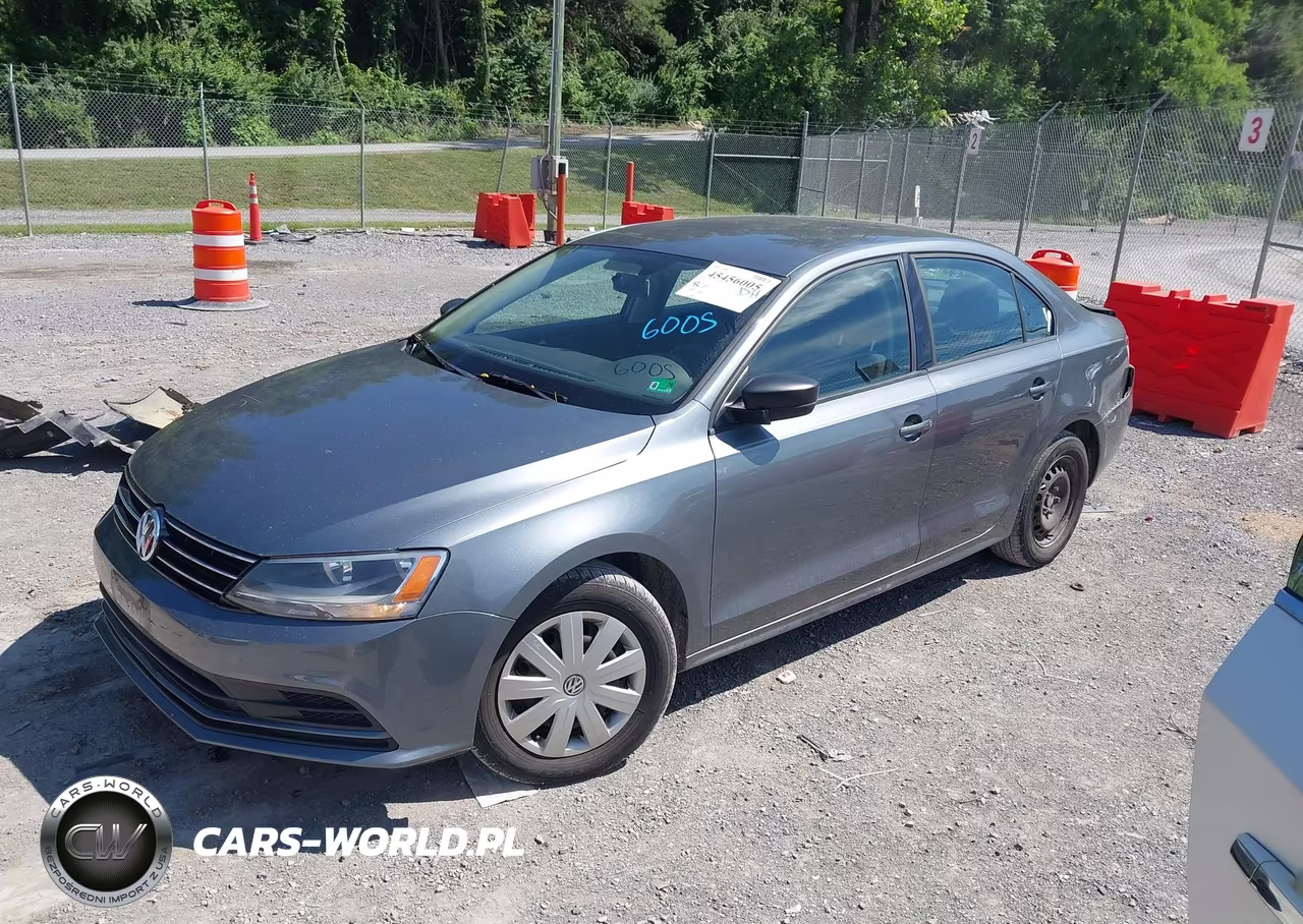 2015 Volkswagen Jetta 2.0L S VIN:3VW2K7AJ5FM320730 - 2