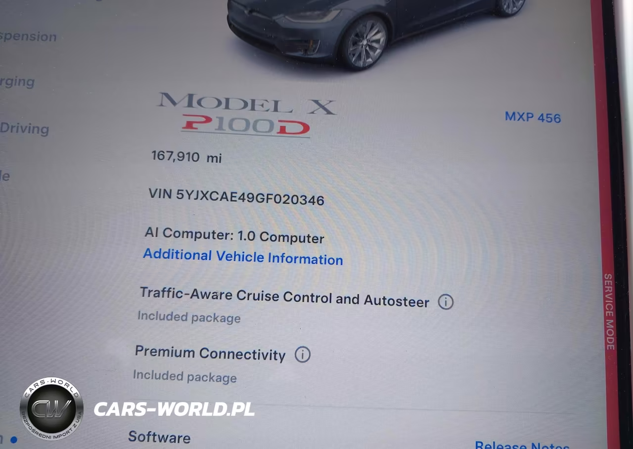 2016 Tesla Model X 60D-P100D-P90D VIN:5YJXCAE49GF020346 - 15