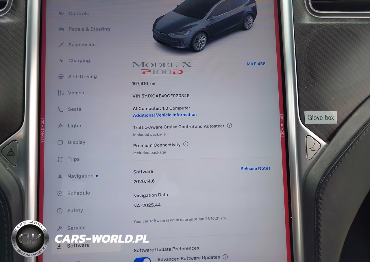 2016 Tesla Model X 60D-P100D-P90D VIN:5YJXCAE49GF020346 - 7