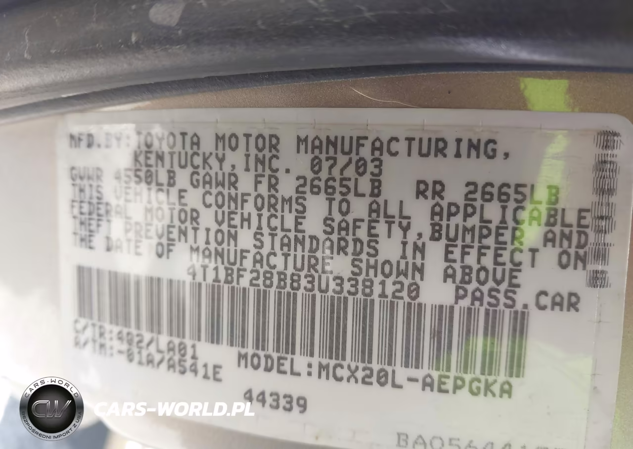 2003 Toyota Avalon Xls VIN:4T1BF28B83U338120 - 9