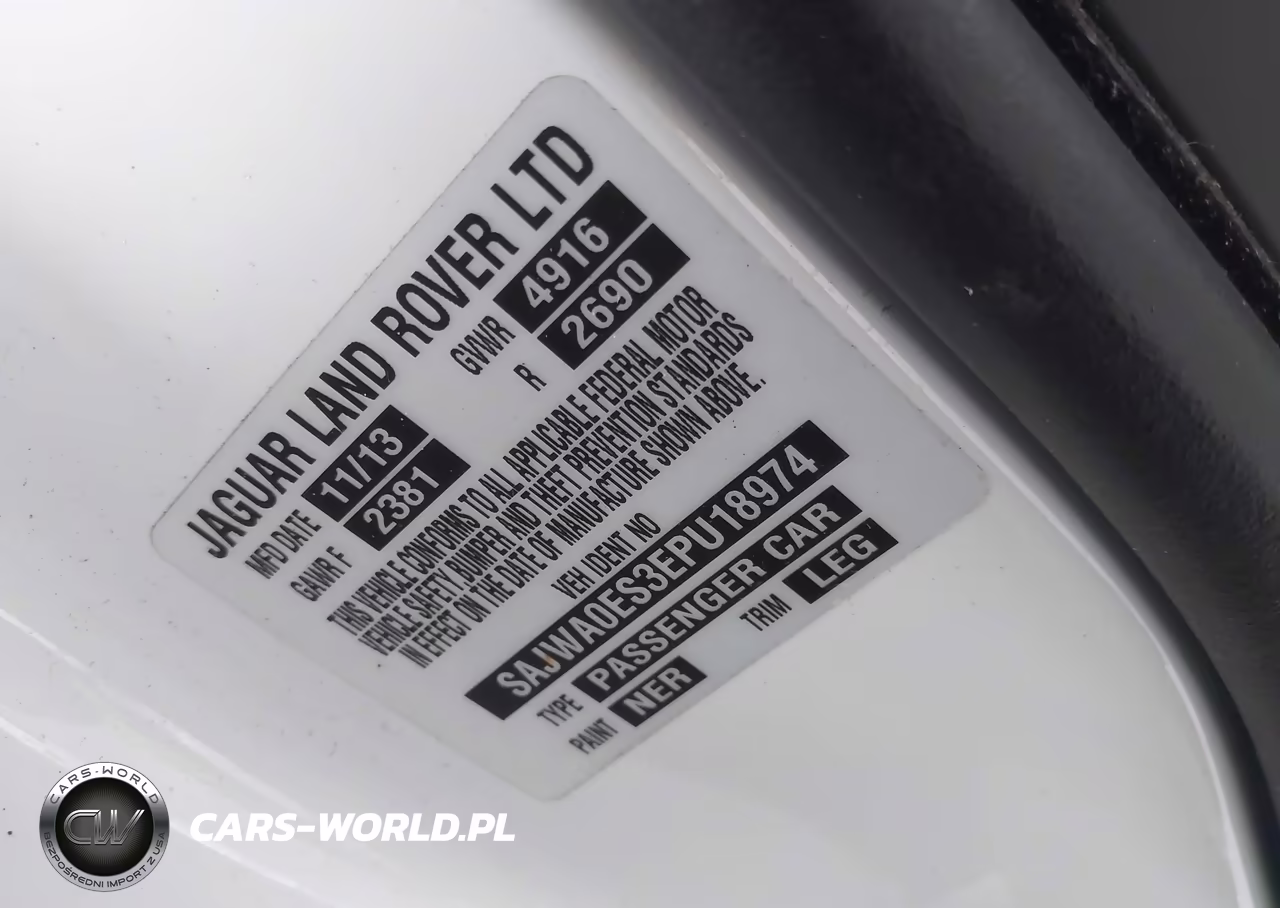 2014 Jaguar Xf I4 T VIN:SAJWA0ES3EPU18974 - 9