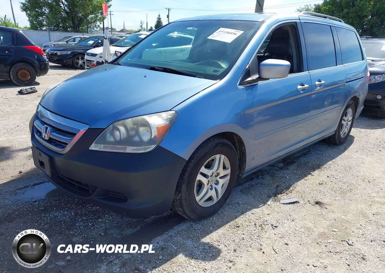 2005 Honda Odyssey Ex-L VIN:5FNRL38675B090779 - 2