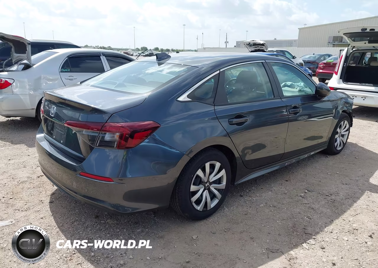 2025 Honda Civic Lx VIN:2HGFE2F29SH603674 - 4