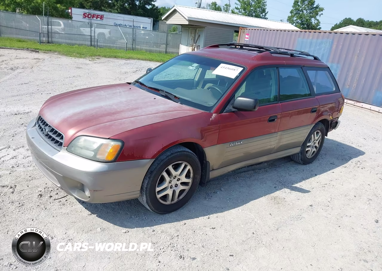 2004 Subaru Outback VIN:4S3BH675347621347 - 2