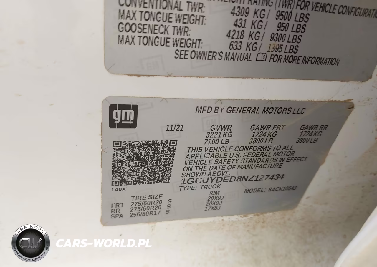 2022 Chevrolet Silverado 1500 Ltd 4Wd Short Bed Lt VIN:1GCUYDED8NZ127434 - 9