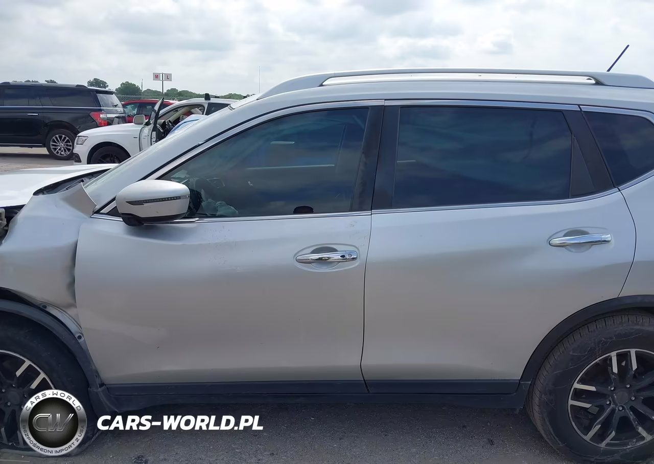 2016 Nissan Rogue Sv VIN:KNMAT2MT1GP668967 - 14