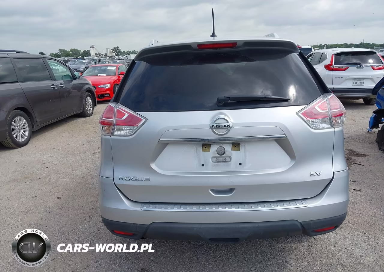 2016 Nissan Rogue Sv VIN:KNMAT2MT1GP668967 - 16