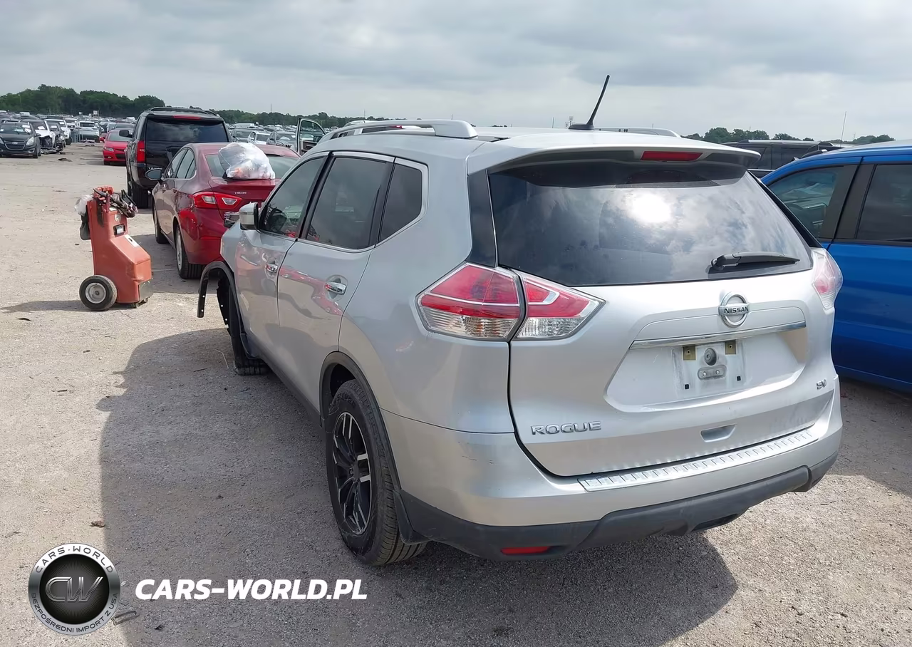 2016 Nissan Rogue Sv VIN:KNMAT2MT1GP668967 - 3