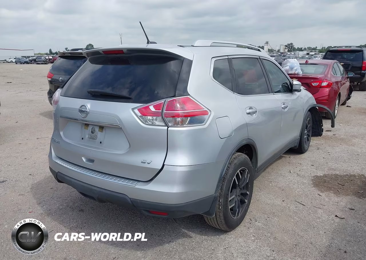 2016 Nissan Rogue Sv VIN:KNMAT2MT1GP668967 - 4