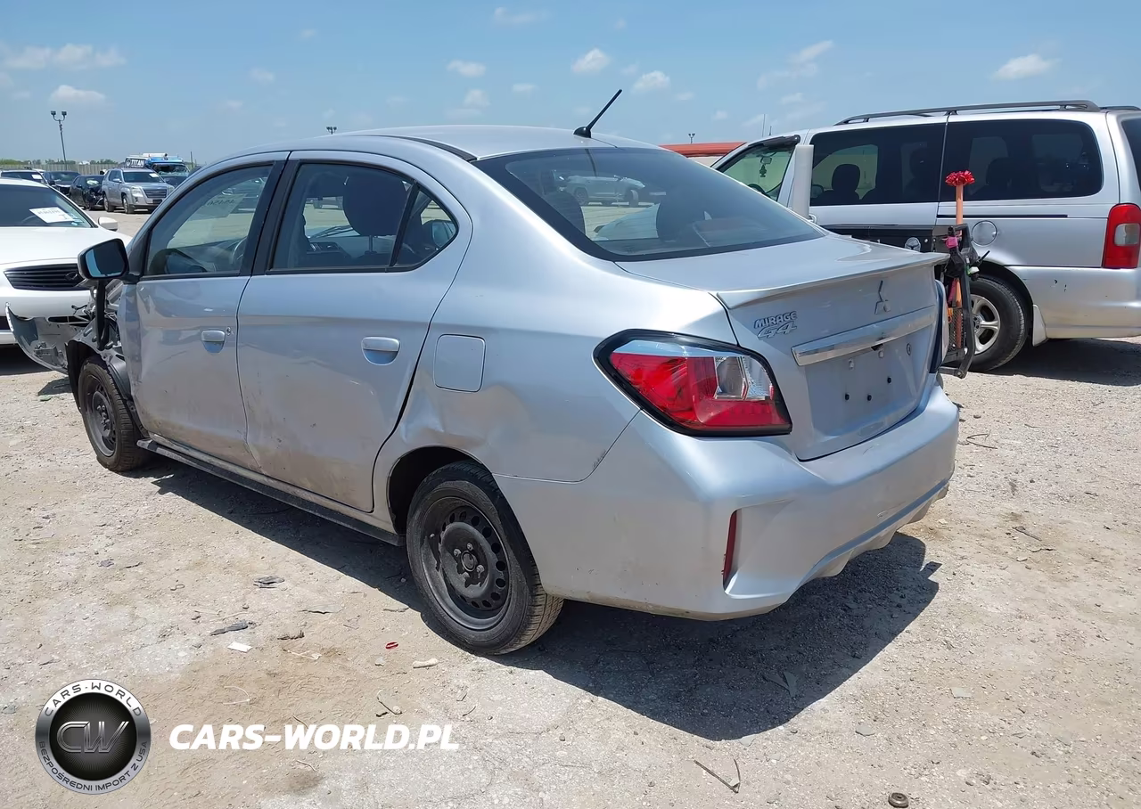 2024 Mitsubishi Mirage G4 Es VIN:ML32FUFJ9RHF00614 - 3