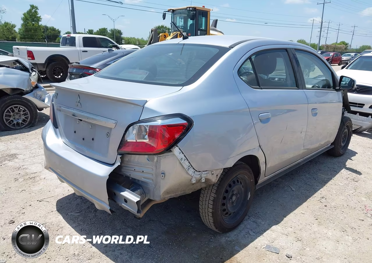 2024 Mitsubishi Mirage G4 Es VIN:ML32FUFJ9RHF00614 - 4