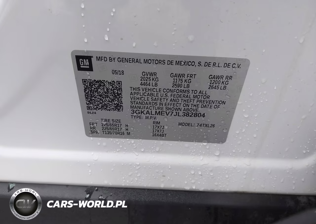 2018 GMC Terrain Sle VIN:3GKALMEV7JL382804 - 9