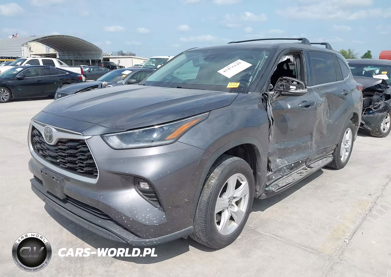 2021 Toyota Highlander Le VIN:5TDZZRAH9MS534820 - 2
