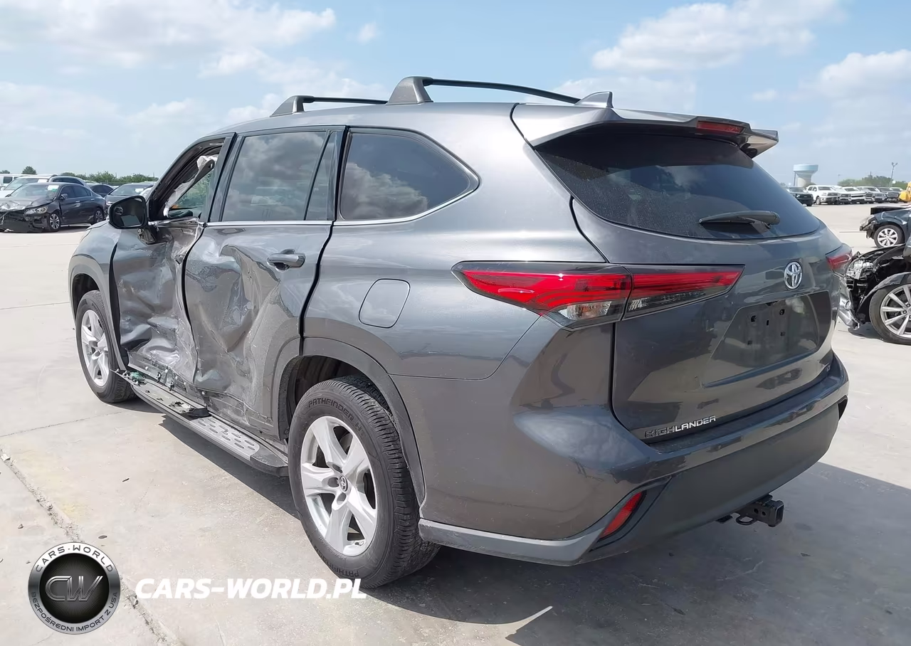 2021 Toyota Highlander Le VIN:5TDZZRAH9MS534820 - 3