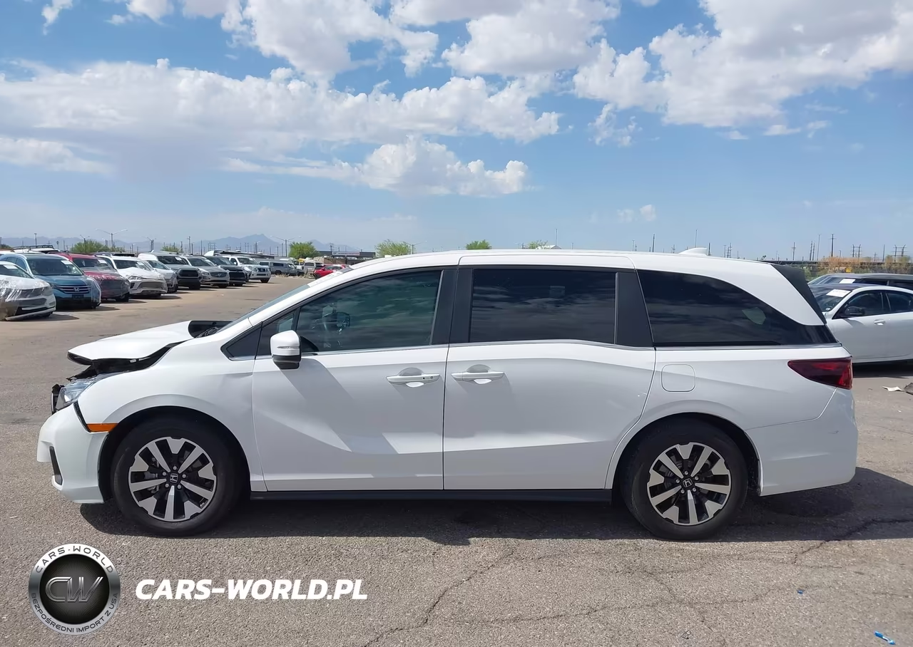 2025 Honda Odyssey Ex-L VIN:5FNRL6H66SB074439 - 14
