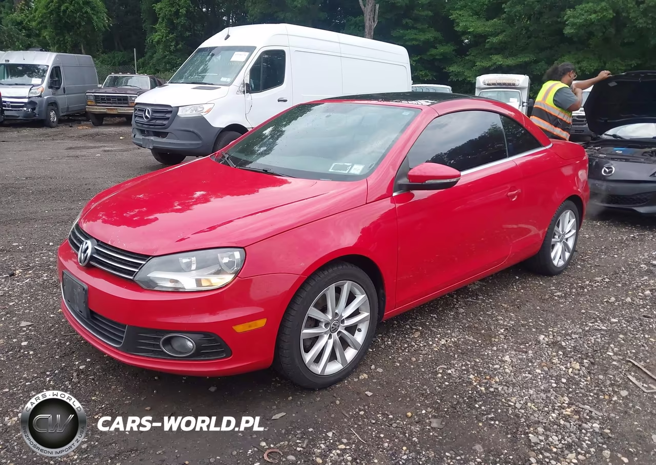 2012 Volkswagen Eos Komfort VIN:WVWBW7AH8CV017334 - 2