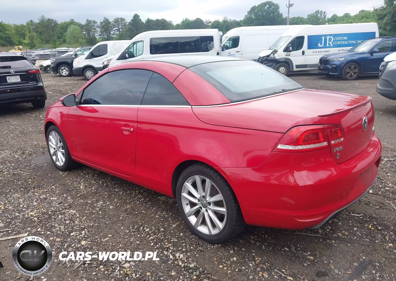 2012 Volkswagen Eos Komfort VIN:WVWBW7AH8CV017334 - 3