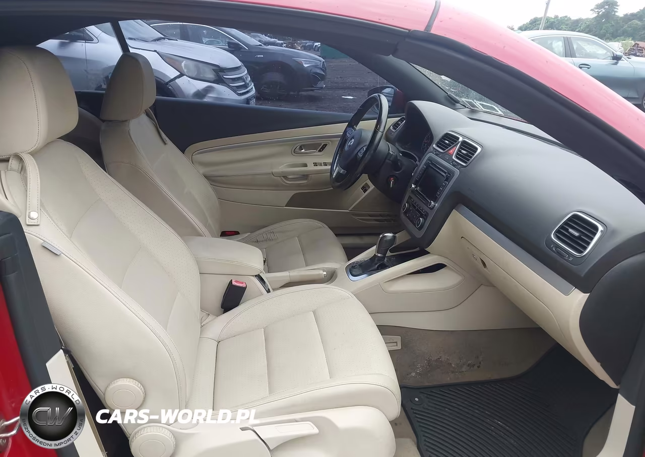 2012 Volkswagen Eos Komfort VIN:WVWBW7AH8CV017334 - 5