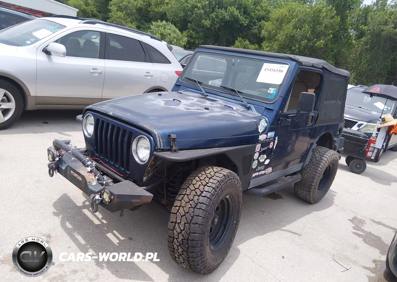 2002 Jeep Wrangler Sport VIN:1J4FA49S92P756448 - 2