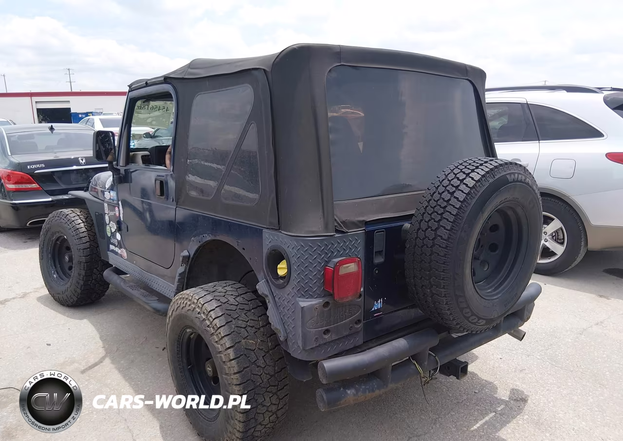 2002 Jeep Wrangler Sport VIN:1J4FA49S92P756448 - 3