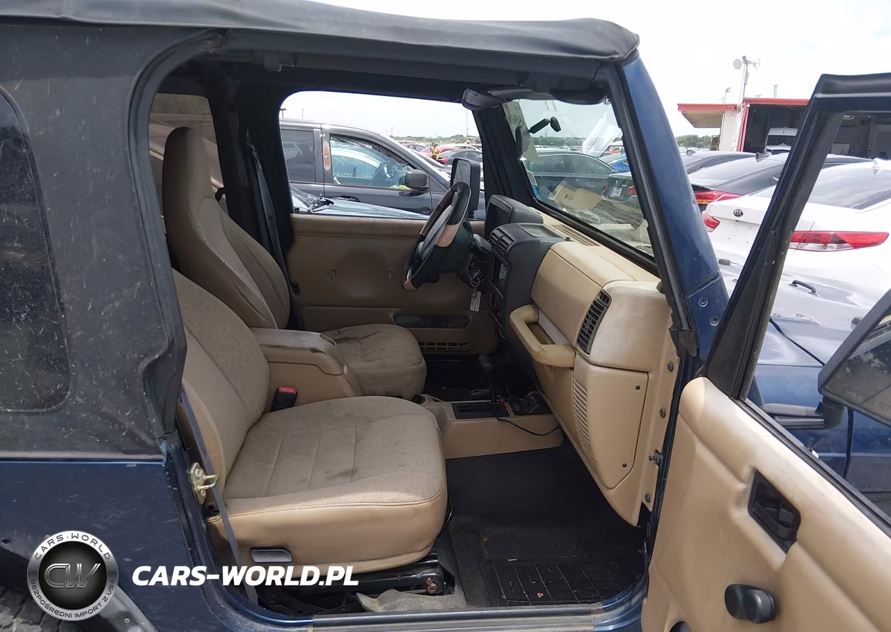 2002 Jeep Wrangler Sport VIN:1J4FA49S92P756448 - 5