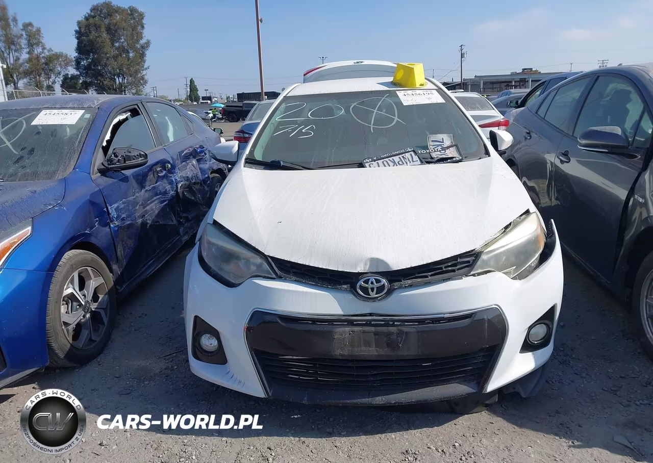 2015 Toyota Corolla S Plus VIN:5YFBURHE9FP276547 - 13
