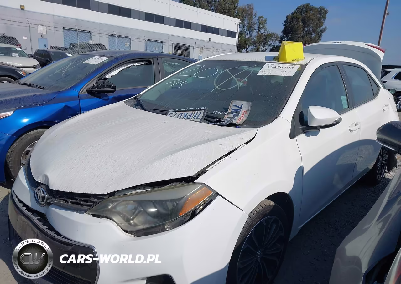 2015 Toyota Corolla S Plus VIN:5YFBURHE9FP276547 - 2