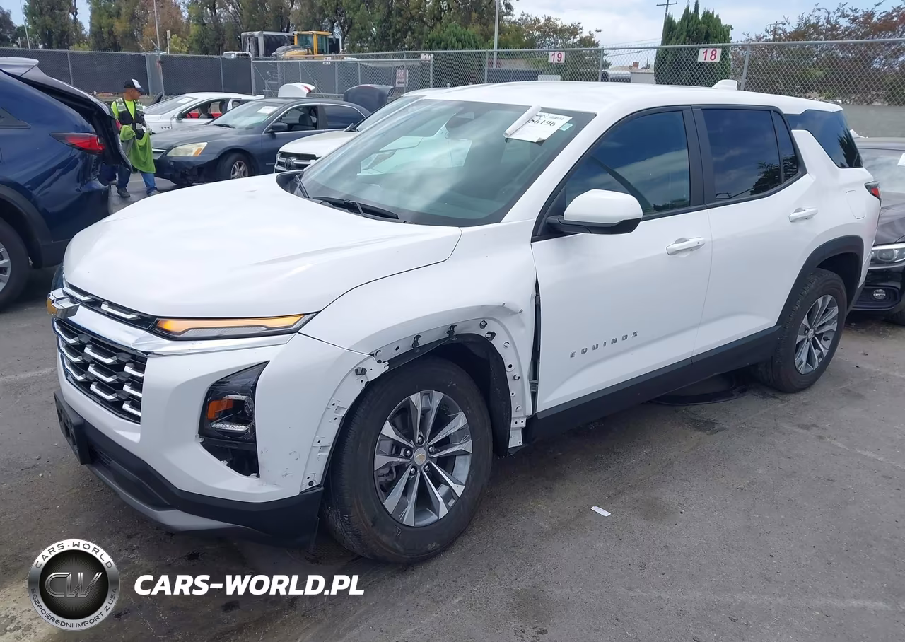 2025 Chevrolet Equinox Fwd Lt VIN:3GNAXHEG6SL243801 - 2