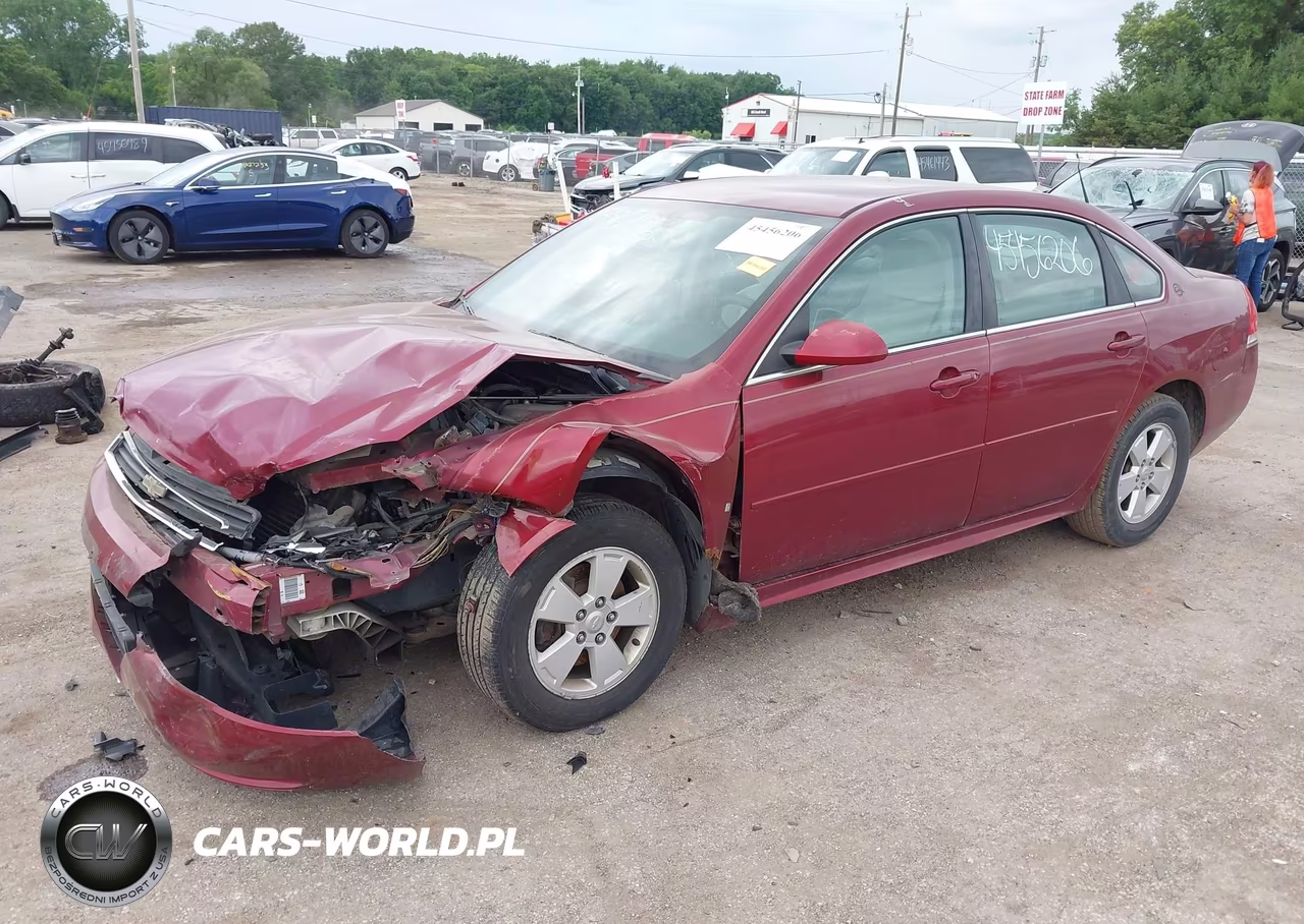 2009 Chevrolet Impala Lt VIN:2G1WT57N391165972 - 2