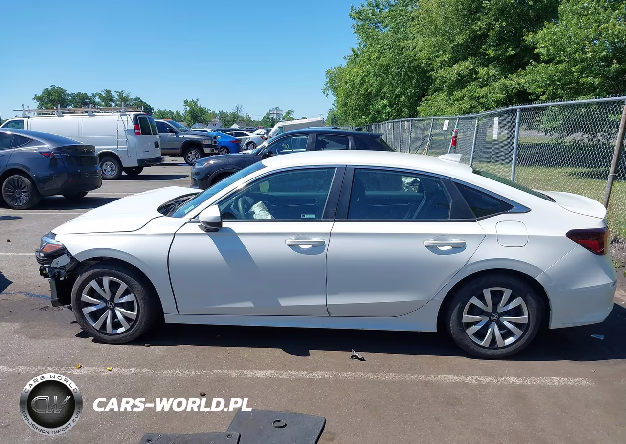 2025 Honda Civic Lx VIN:2HGFE2F29SH606638 - 14