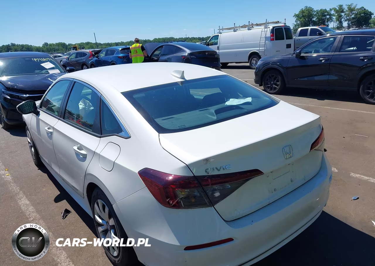 2025 Honda Civic Lx VIN:2HGFE2F29SH606638 - 3