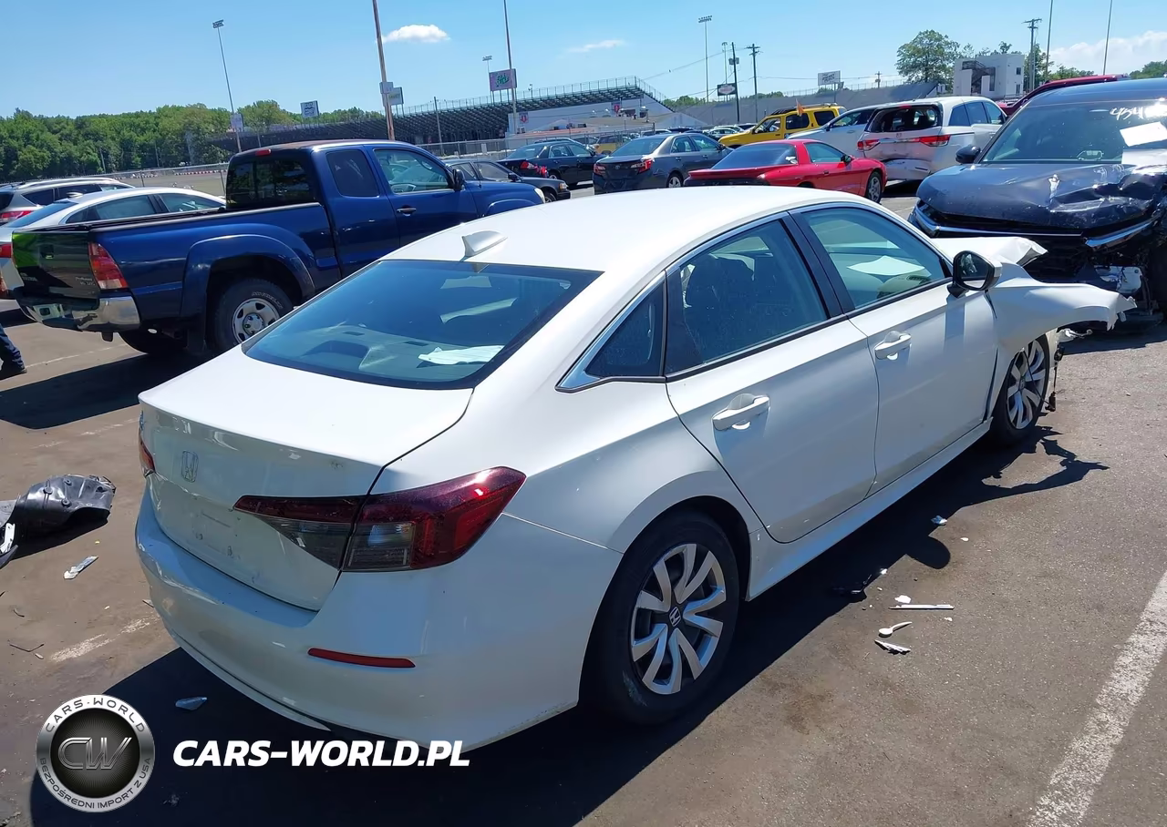 2025 Honda Civic Lx VIN:2HGFE2F29SH606638 - 4
