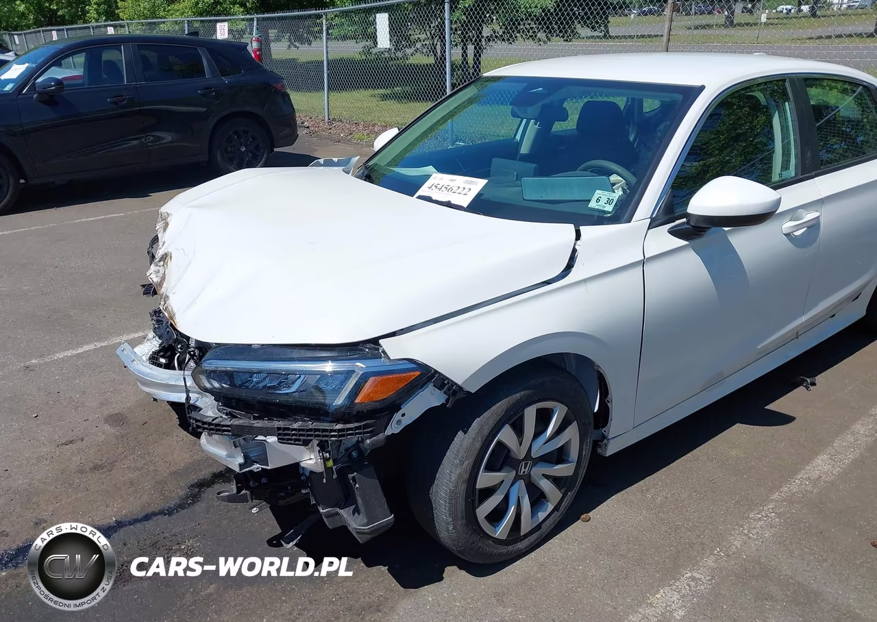 2025 Honda Civic Lx VIN:2HGFE2F29SH606638 - 6