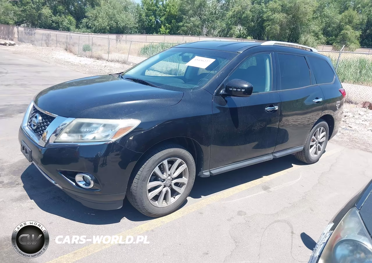 2015 Nissan Pathfinder Platinum-S-Sl-Sv VIN:5N1AR2MNXFC602449 - 2