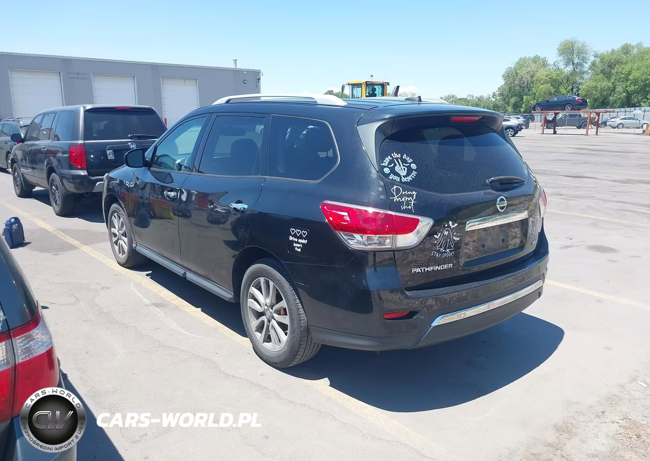 2015 Nissan Pathfinder Platinum-S-Sl-Sv VIN:5N1AR2MNXFC602449 - 3