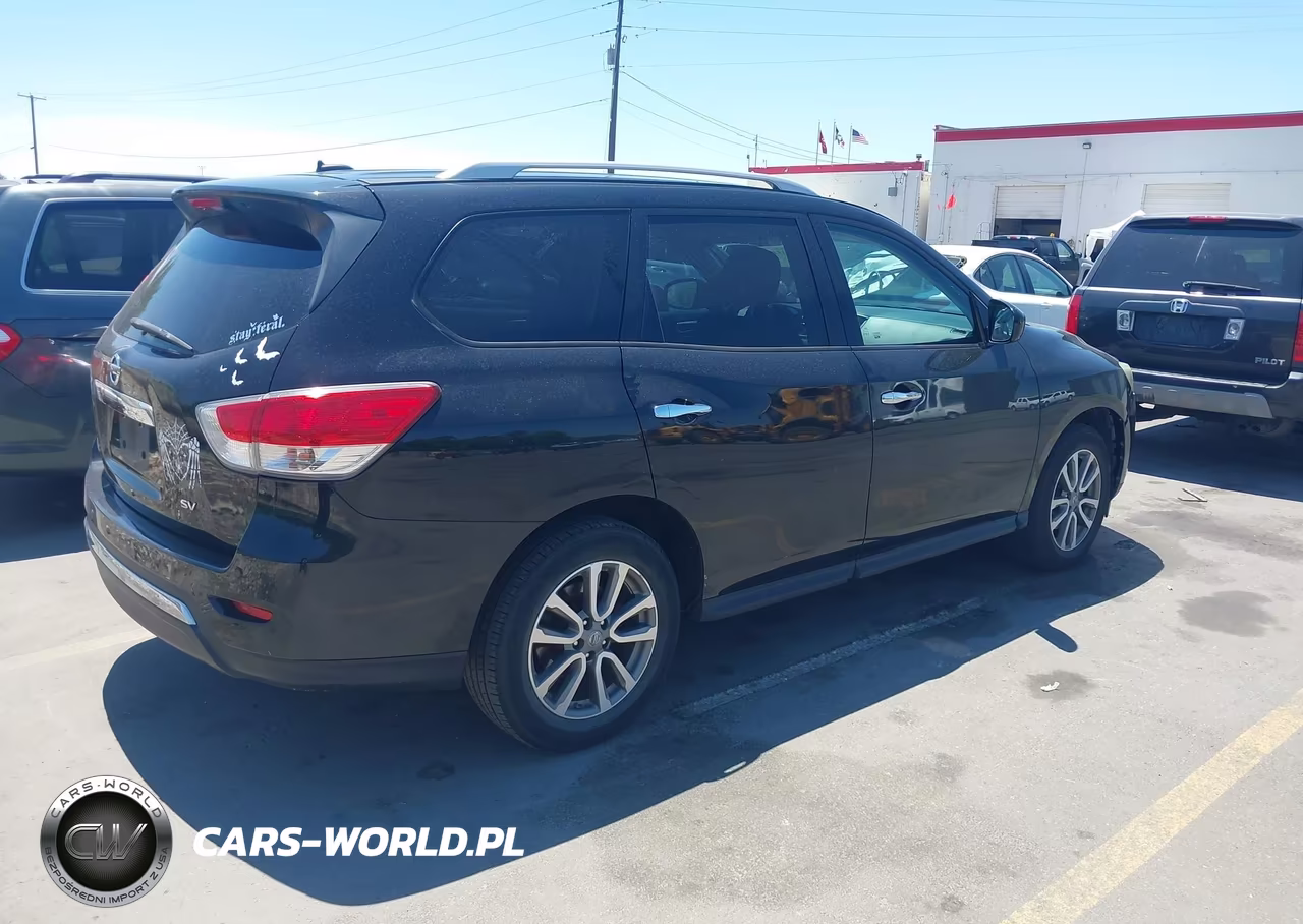 2015 Nissan Pathfinder Platinum-S-Sl-Sv VIN:5N1AR2MNXFC602449 - 4