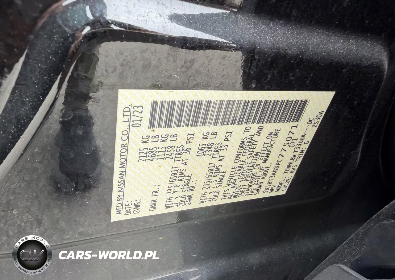 2023 Nissan Rogue S VIN:5N1BT3AB8PC775071 - 8