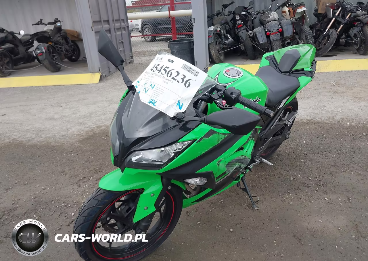2014 Kawasaki Ex300 A VIN:JKAEX8A17EA002153 - 2