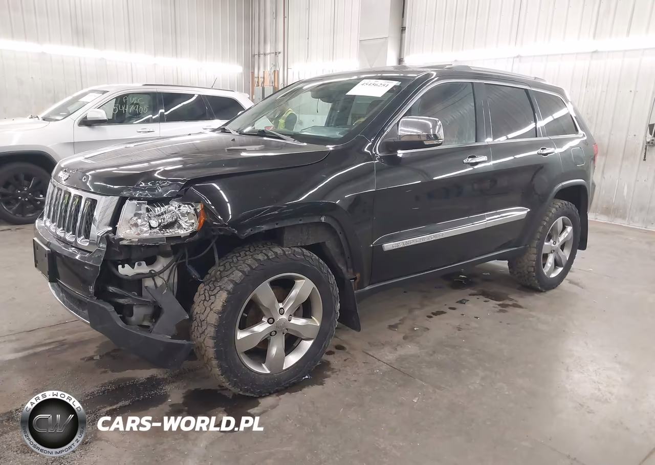 2013 Jeep Grand Cherokee Overland VIN:1C4RJFCG3DC607143 - 2