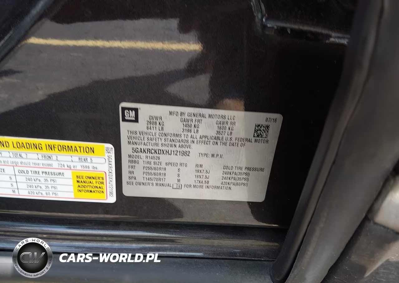 2017 Buick Enclave Premium VIN:5GAKRCKDXHJ121982 - 9
