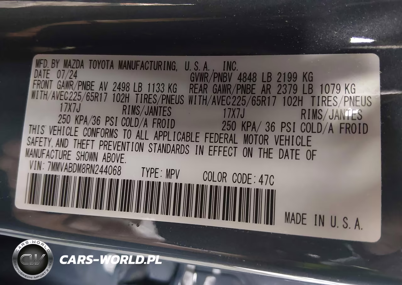 2024 Mazda Cx-50 2.5 S Premium VIN:7MMVABDM8RN244068 - 9