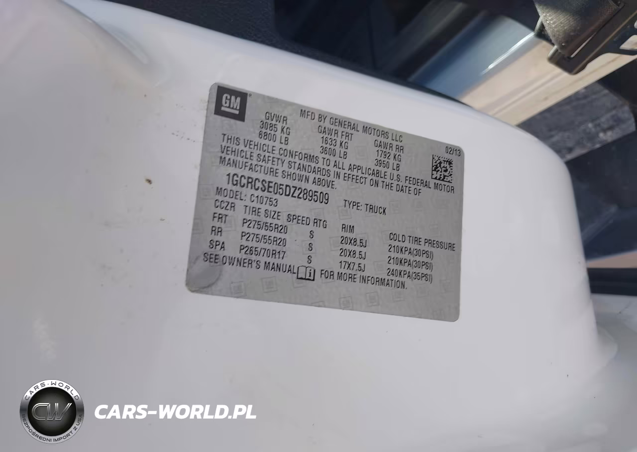 2013 Chevrolet Silverado 1500 Lt VIN:1GCRCSE05DZ289509 - 9