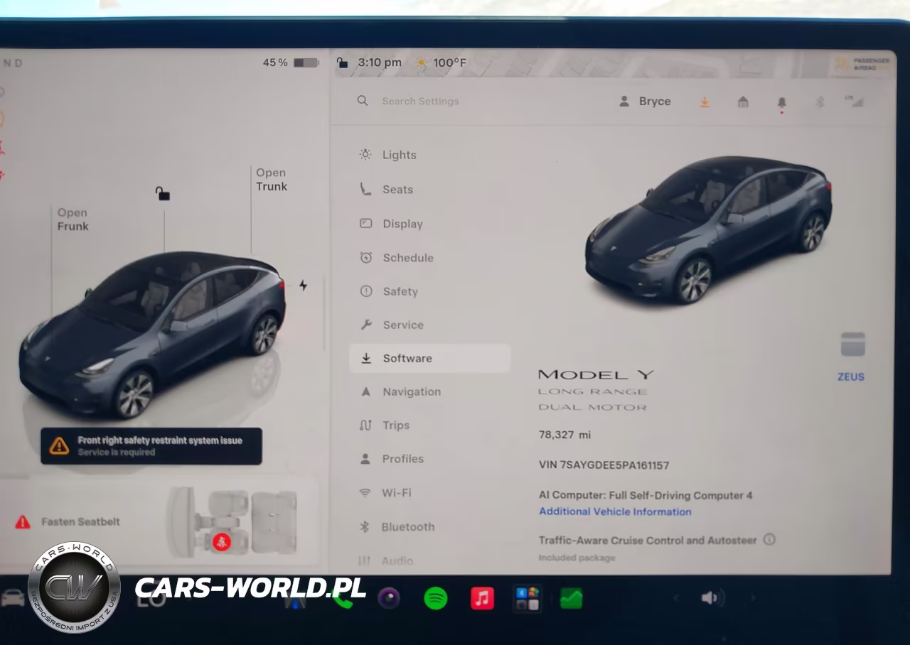 2023 Tesla Model Y Awd-Long Range Dual Motor All-Wheel Drive VIN:7SAYGDEE5PA161157 - 7