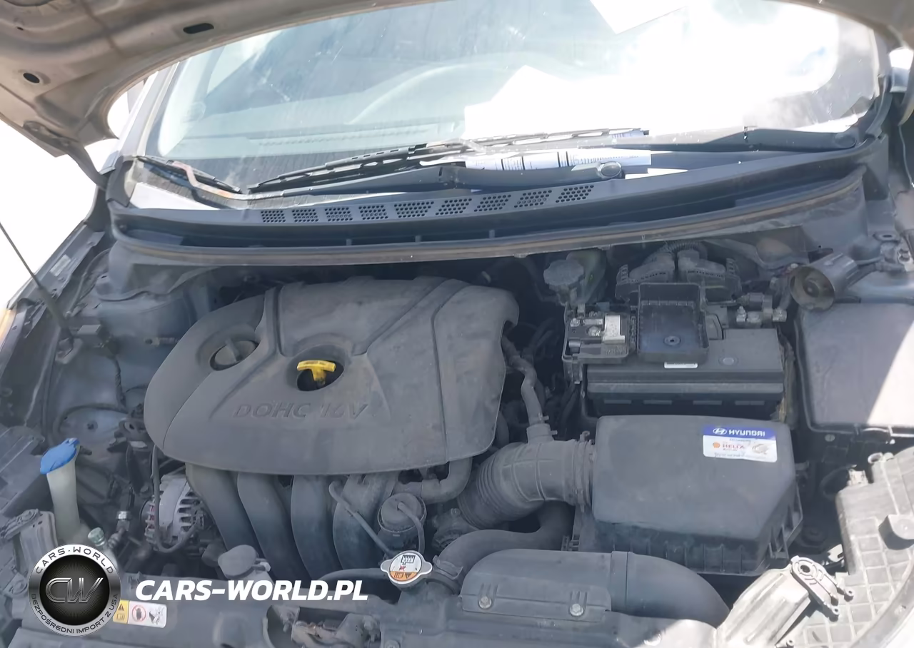2013 Hyundai Elantra Gls VIN:KMHDH4AE3DU487166 - 10